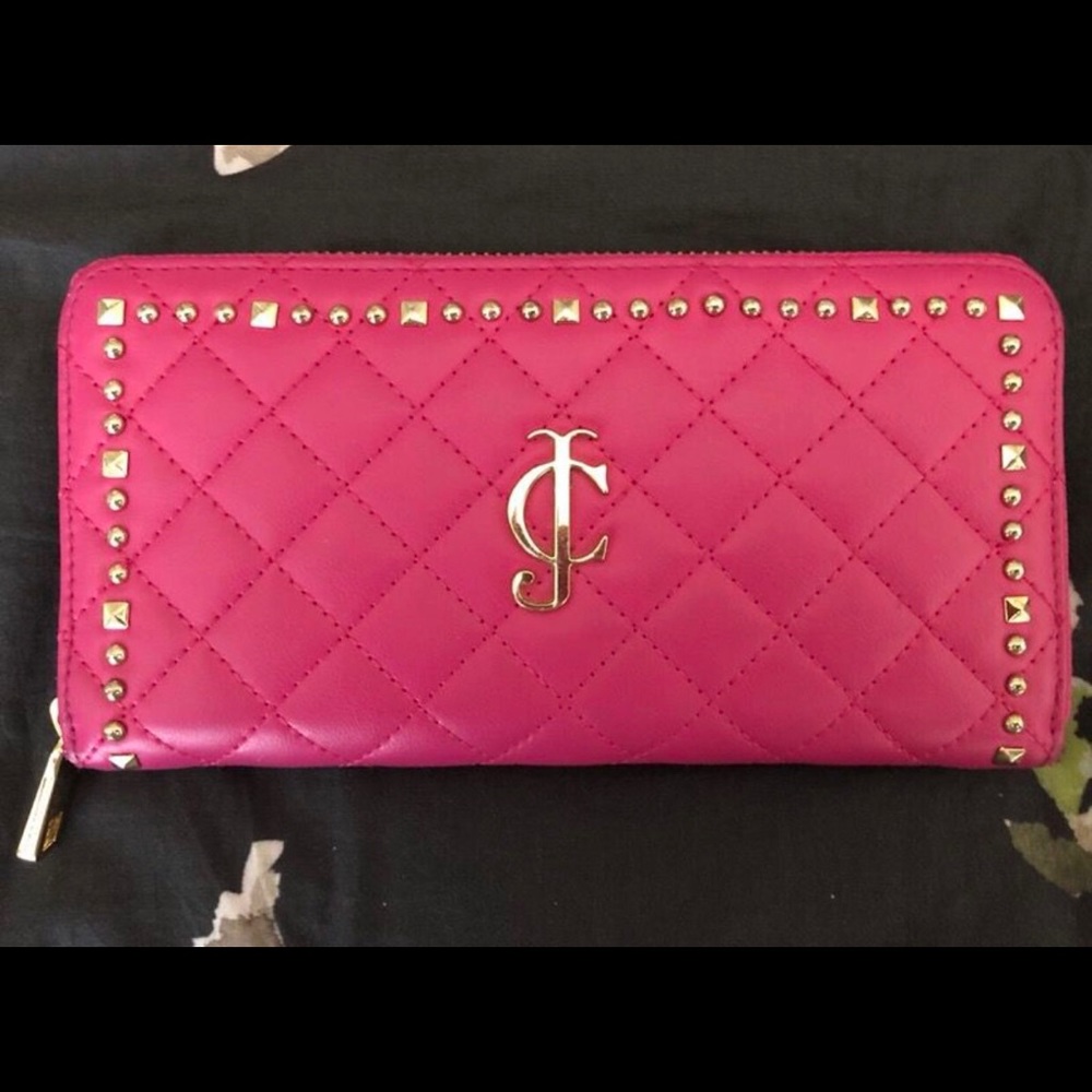 Juicy Couture Pink Leather Wallet